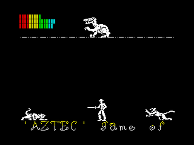 [screenshot of Coming soon 'Aztec' game]